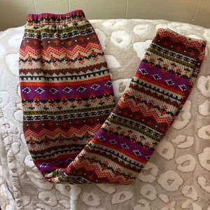 Fun festive leggings